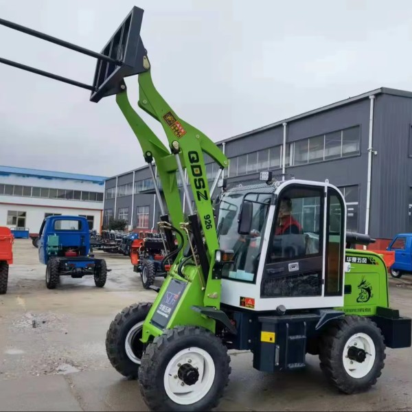 Mini Wheel Loader Manufacturer - Diesel Multifunctional Fork Pallets Loader Bucket