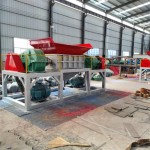 Dual Shaft Shredder Manufacturer - Model 1000 Dual Motor High Efficiency Waste