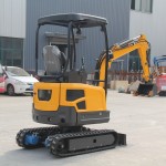 Mini Excavator Factory - CE Certified Diesel Engine Small Digger Crawler