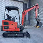 Front Shovel Excavator Factory - Mini Size Soil Works Enclosed Cab Air-conditioner