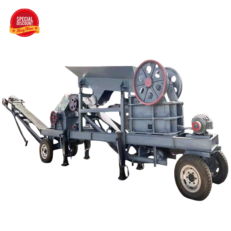 Mobile Crusher Supplier - Integrated Stone Crusher Vibration Feeder Quarry