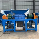 Waste Shredding Machinery Manufacturer - China Factory Direct Supply Rubber Tire