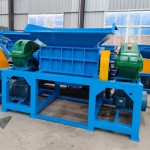 Tire Shredder Supplier - Super Powerful Heavy-duty Rubber Waste Scrap Tire