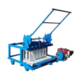 Mobile Block Machine Factory - QMR4-45 Diesel Powered