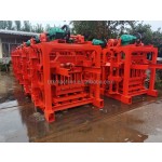 Concrete Block Machine Factory - QT4-40 Diesel Engine