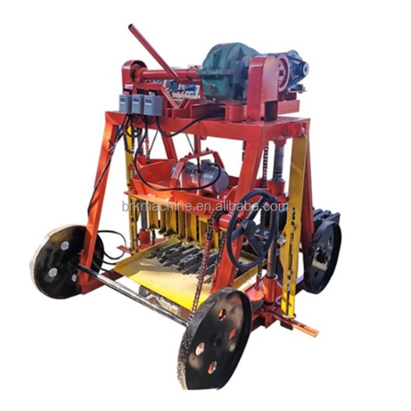 Brick Making Machinery Factory - QMY4-45 Small Scale