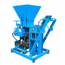 Solid Brick Machine Factory - QT2-25 Clay Semi Automatic