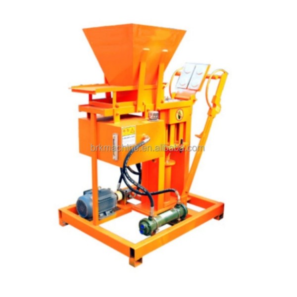 Clay Block Machine Factory - QT2-25 Semi Automatic Hydraulic