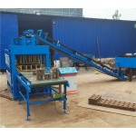 Earth Brick Machine Manufacturer - QT4-10 Pan Mixer