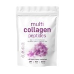 OEM Multi Collagen Peptides Powder Hydrolyzed Protein Peptides with Hyaluronic Acid Biotin & Vitamin C Powder