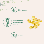 Cross-Border TK Hot-Selling 180 Count Vitamin D3K2 Soft Capsules Factory Direct Export OE Dosage Form Vitamin D3K2 Tablets