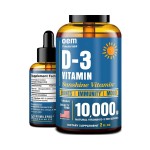 Private Label Vitamin D3 Oral Drops Immune System D Health Detox Cleanse Healthcare Supplement