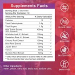 Private Label Liver Support Gummies with Milk Thistle Dandelion Extract Silymarin Cleanse Detox Health