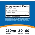 Private Label Liver Cleanse Tudca Supplement TUDCA 500mg Capsules Support Health Aid Detox and