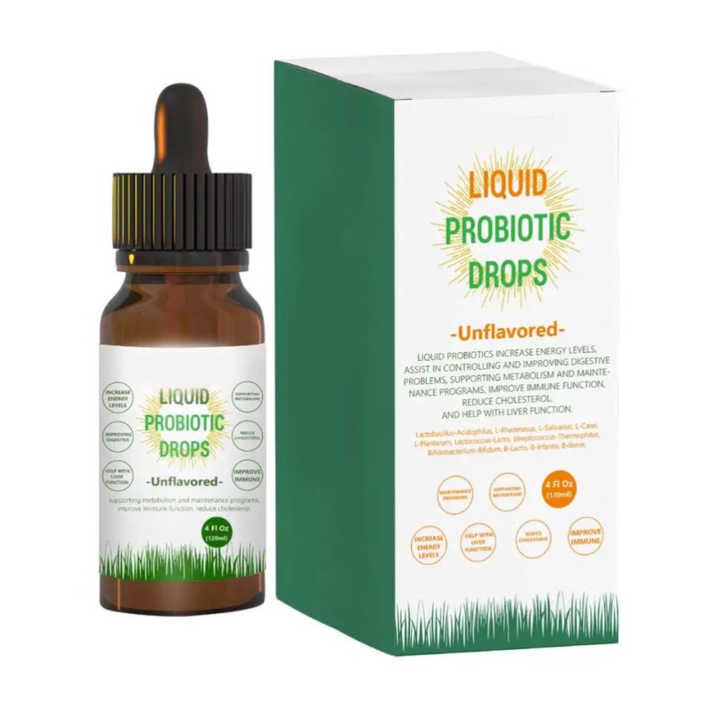 OEM Quality Oral Liquid Probiotic Drops with Lactobacillus Acidophilus Wholesale for Adults Not for Pregnant Women