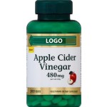 New Vegetarian Cider Vinegar Pill Supplement 200 Tablets Effervescent Dosage Antioxidant Function Adults Dietary Fiber Product