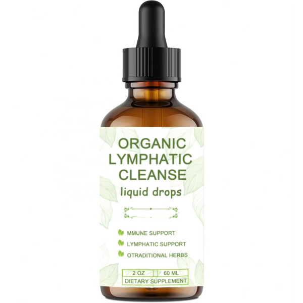 Wholesale Customization Private Label Lymphatic Support Drops Cleanse for Immune with Echinacea Elderberry 60ml