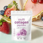 OEM Multi Collagen Peptides Powder Hydrolyzed Protein Peptides with Hyaluronic Acid Biotin & Vitamin C Powder