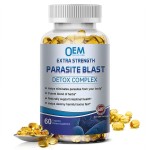 OEM Colon Cleansing and Detox Softgel Capsules Cleanse Gut Pills Supplement Supports Intestinal Health
