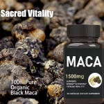 Maca Oyster Herbal Supplement Tablets Pills Capsules for Immune Health & Sports Fitness Strength Enhancement for Adults