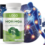 OEM 100% Pure Moringa Leaf Powder Capsules 92+ Nutrients & 46 Types of Antioxidants Supports Weight Management for Adults