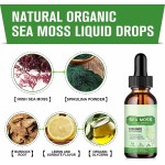 Private Label Health Care Drops Immunity Booster Detox Cleanse Black Bladderwrack Burdock Natural Sea Moss for Adult Weight Loss