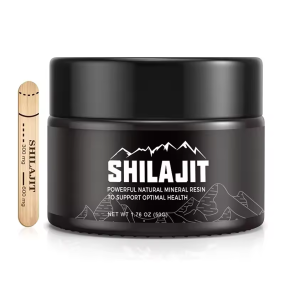 OEM Private Label 100% Natural Himalayan Shilajit Resin Ointment Jam Health Supplement Adults Improve Energy Heart Blood Health
