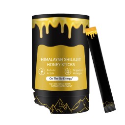 OEM Pure Himalayan Shilajit Resin Sachet Organic Honey Shilajit Honey Sticks Hot Sale Supplement for Pregnant Women Healthcare