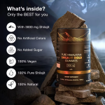 OEM Private Label High Potency Gold Grade Shilajit Resin Supplement Original Pure Himalayan Shilajit Gummies