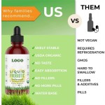 Private Label Vegan Probiotic Supplement Drops Supports Healthy Immune & Digestive System for Adults