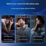 OEM Gamma-Aminobutyric Acid Sleep Strips Melatonin Supported Oral Tablets Improved Sleep for Adults Not for Pregnant Women