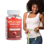 OEM Popular Best Beauty Products for Women Flat Tummy 500mg Per Gummies ACV Cider Vinegar Gummies
