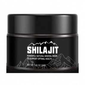 100% Shilajit Himalayan Organic Shilajit Resin Ayurvedic Blend in High Potency for Energy Strength & Immunity