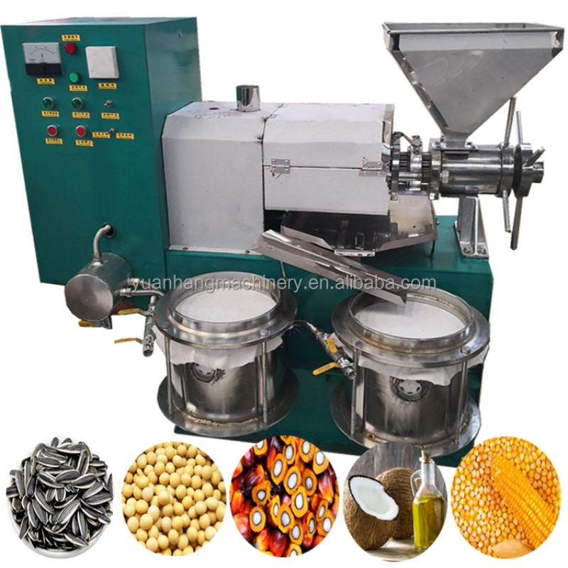 Automatic Oil Press Manufacturer - Automatic Cooking Cold Screw Palm Fruit