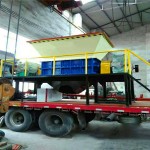 Double Shaft Shredder Manufacturer - Double Twin Shaft Tyre Coconut Waste