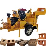 Eco Brick Machine Manufacturer - Easy Operate Hydraulic Electric Interlocking Clay