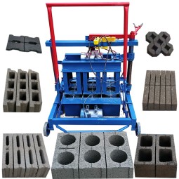 Hollow Brick Machine Manufacturer - 2-45 Small Move Hollow Solid Concrete