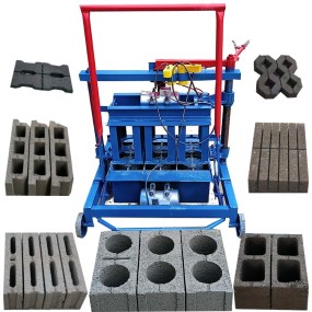 Hollow Brick Machine Manufacturer - 2-45 Small Move Hollow Solid Concrete