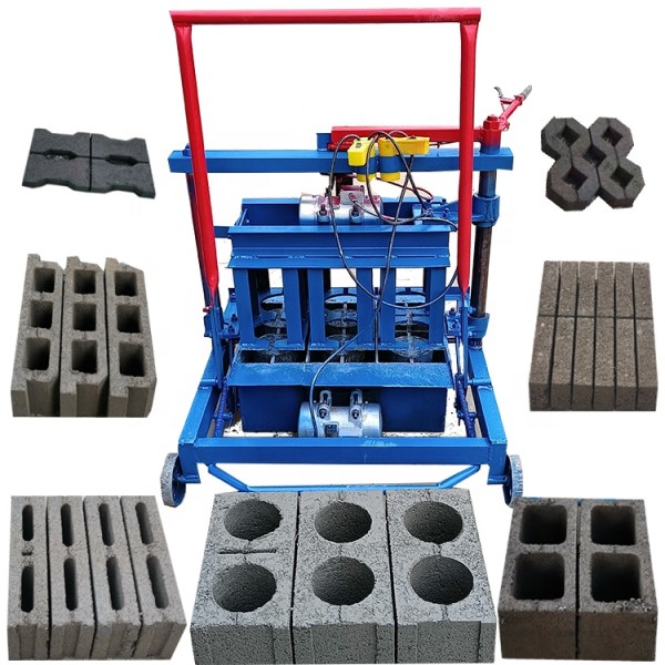 Hollow Brick Machine Manufacturer - 2-45 Small Move Hollow Solid Concrete