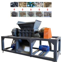 Tire Shredder Factory - Cheap Price Tyre Tire Recycle Scrap Metal Iron