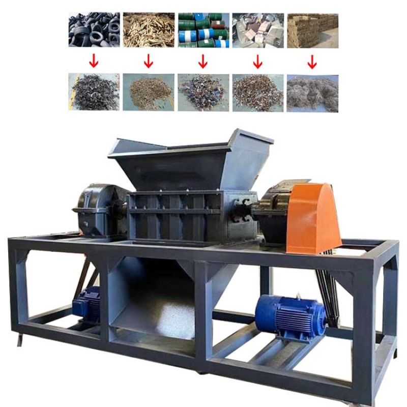 Tire Shredder Factory - Cheap Price Tyre Tire Recycle Scrap Metal Iron