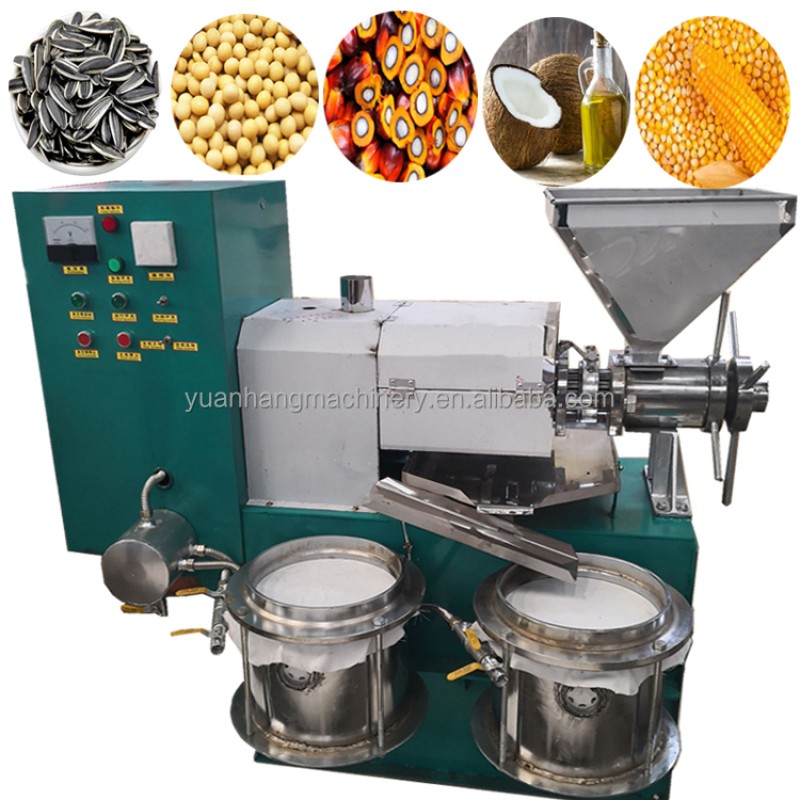 Oil Pressers Manufacturer - Refined Screw Oil Press Olive Coconut Corn