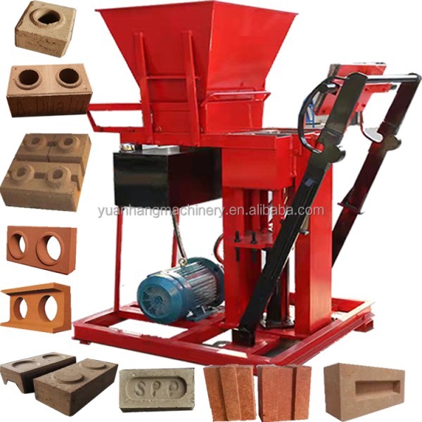 Manual Brick Machine Supplier - Manual Easy Operate Solid Hollow Interlocking