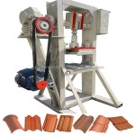 Clay Tile Press Factory - Easy Operate Quality Clay Tile Pressing Manual Red