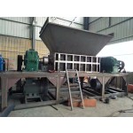 Double Shaft Shredder Manufacturer - Double Twin Shaft Tyre Coconut Waste