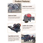 Portable Crusher Factory - Portable Rock Stone Crusher Line Mill Stone