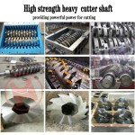 Double Shaft Shredder Manufacturer - Low Price Foam Plastic Bottle Shredder Cardboard