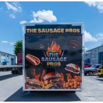 Food Trailer Factory - USA Customized Hot Dog Cart with Full Catering Equipment