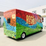 Food Truck Manufacturer - OEM Custom Aluminum 4 Wheel Mobile Kitchen Trailer