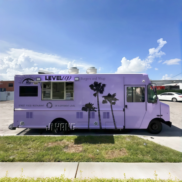 Fast Food Truck Manufacturer - New Electric Driveable Mobile Kitchen Supplier
